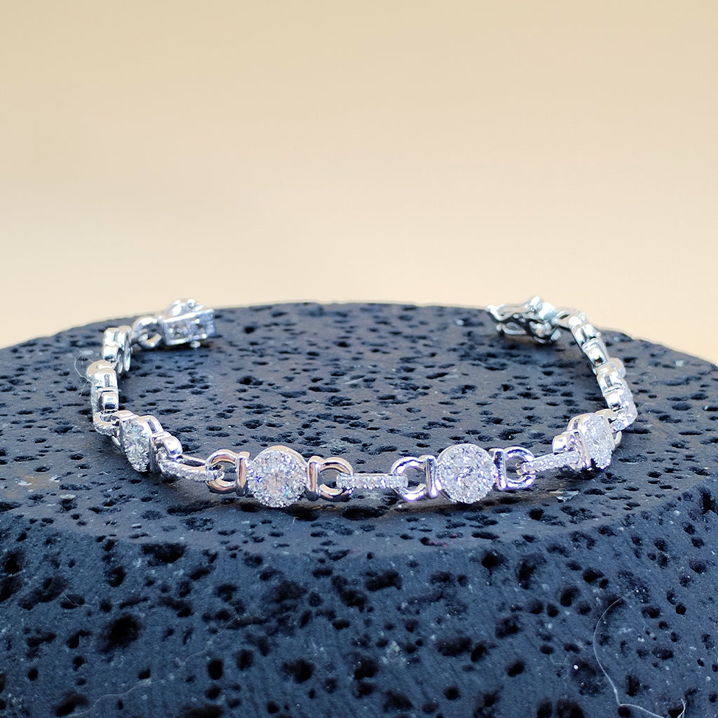 Brazalete de diamantes