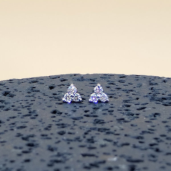 Aretes de diamantes