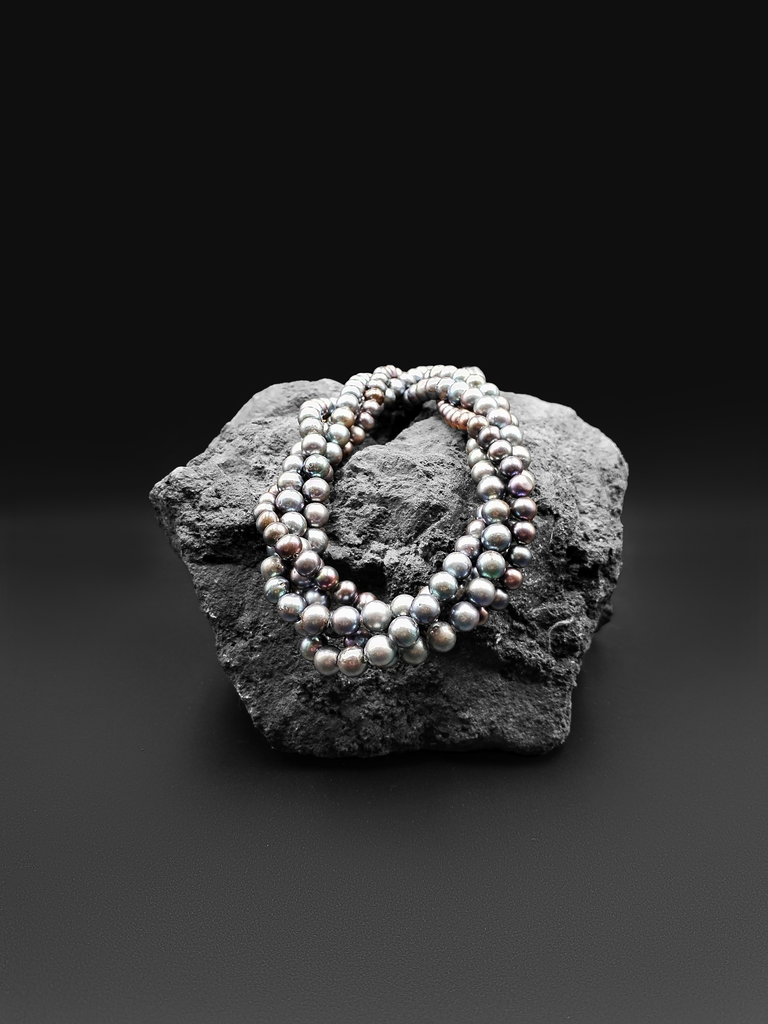 Choker de perlas de Tahiti