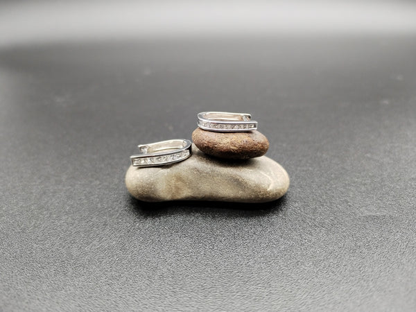 Arracadas de diamantes corte princes