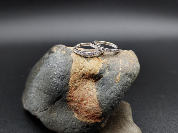 Arracadas de diamantes