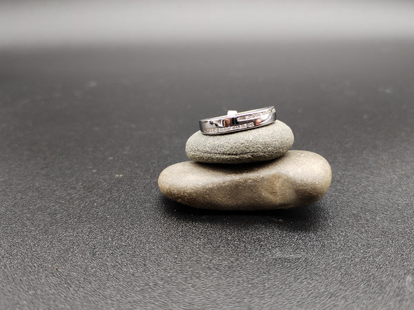 Argolla con diamantes